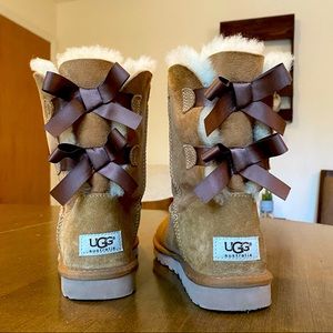 Bailey Bow Ugg boots - Chestnut